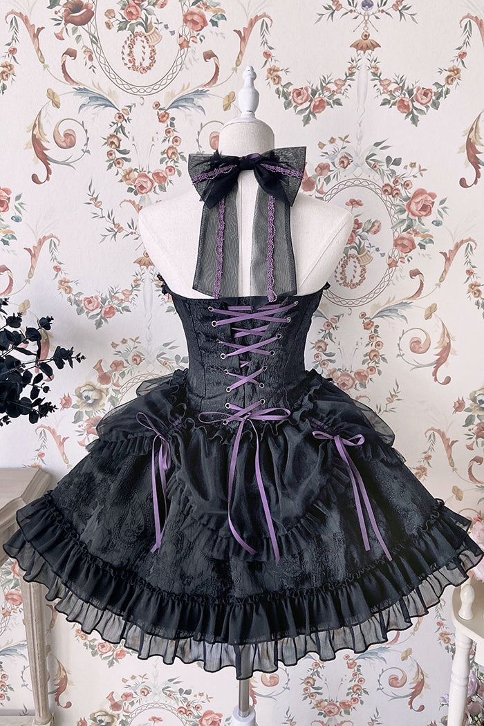 Alice Girl - Cross Maiden - Gothic Lolita Dress, Ballet Halterneck Lolita JSK 104:66873