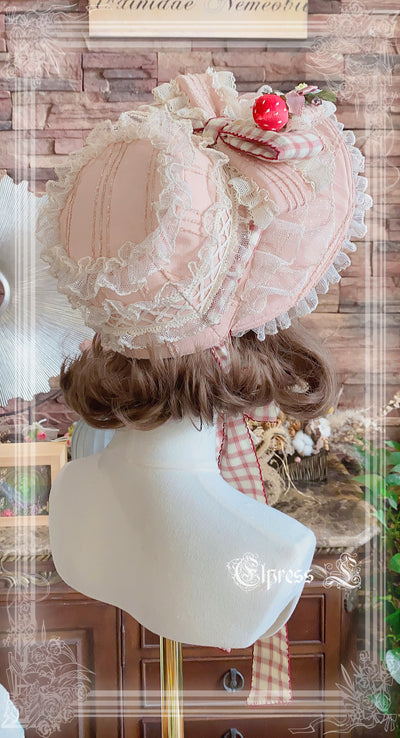 Elpress L~Country Lolita Strawberry BNT KC Choker Accessory   