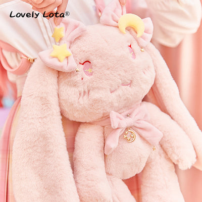 LovelyLota - KOKO Devil Rabbit - Kawaii Furry Rabbit Lolita Bag pink
