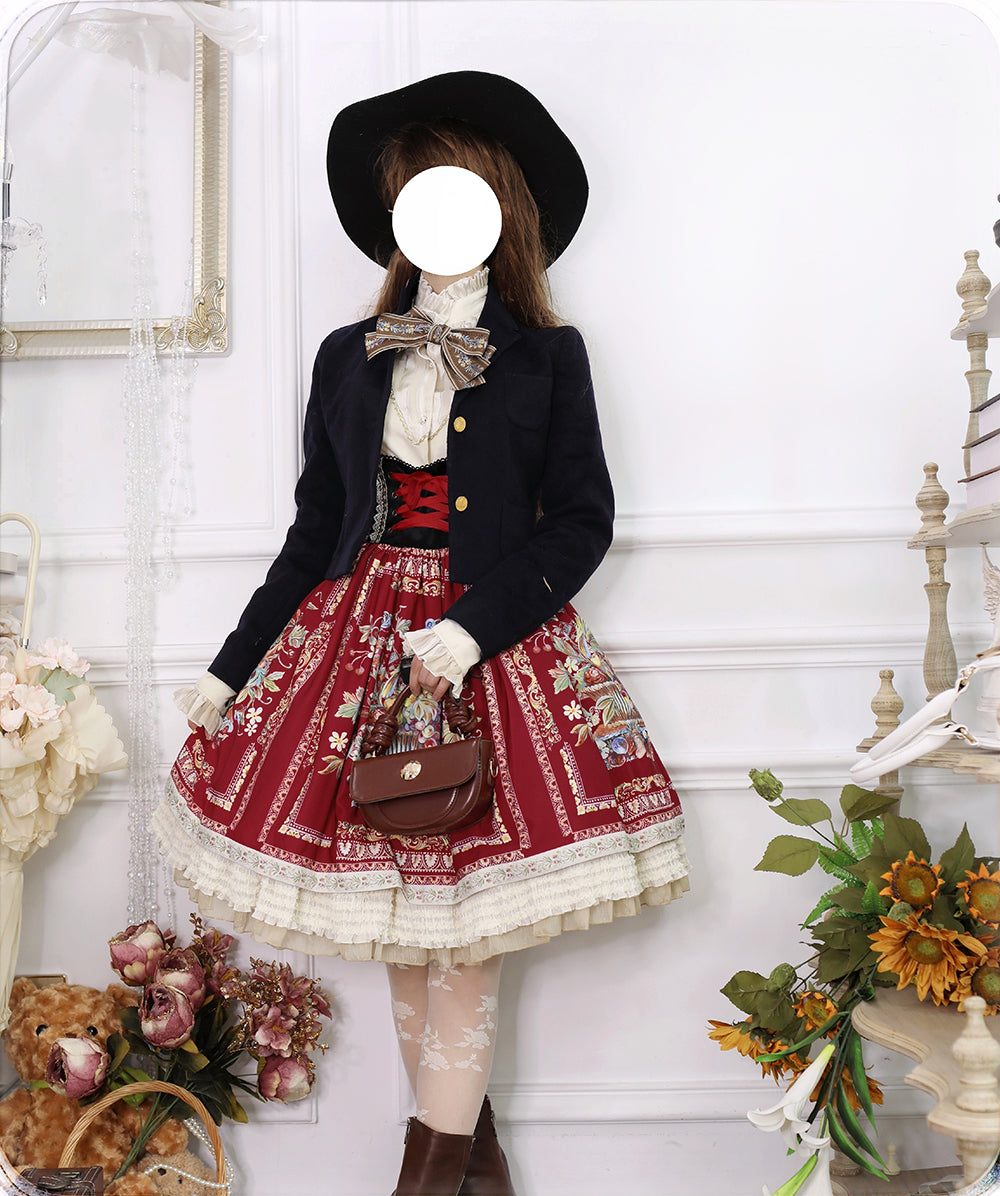 Miss Point~Praise of Abundance~Bavarian Velvet Lolita Jumper Dress 3696:22447