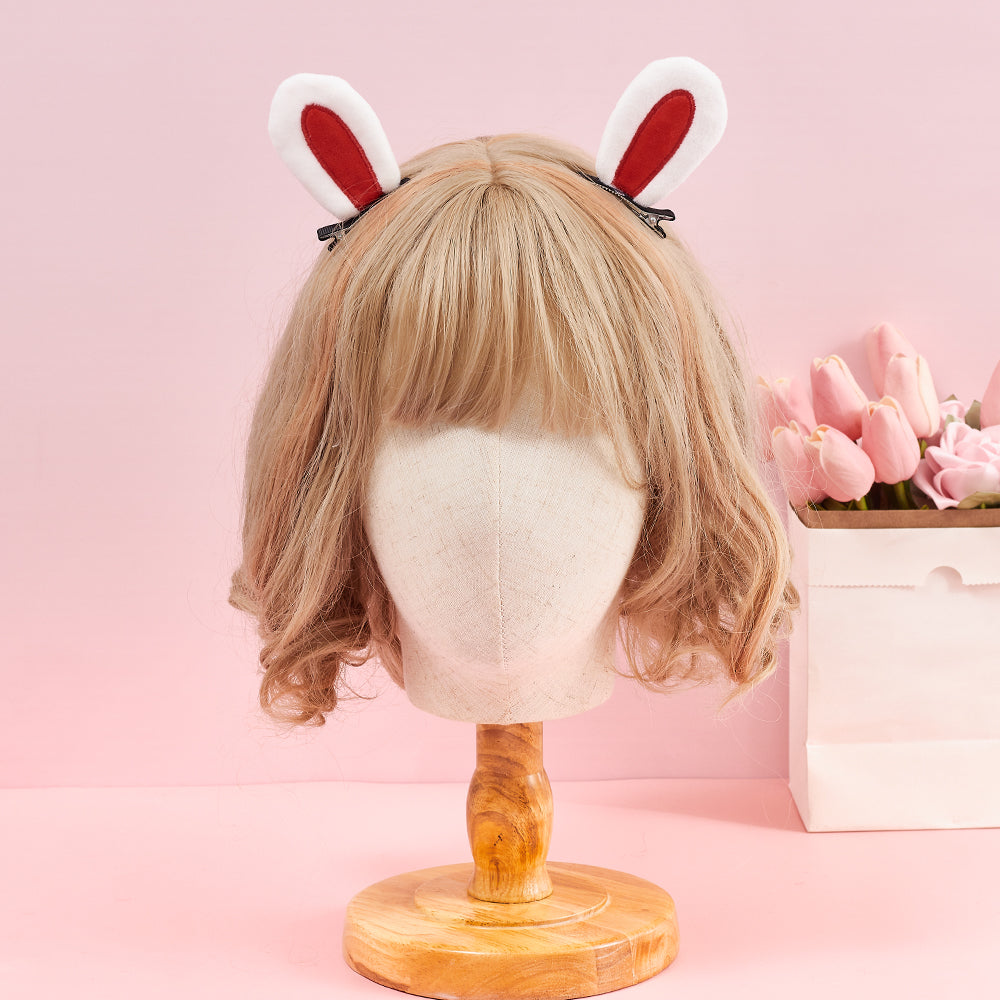 Sugar Time~Kawaii 3D Rabbit Ear Kid Lolita Hair Clips   