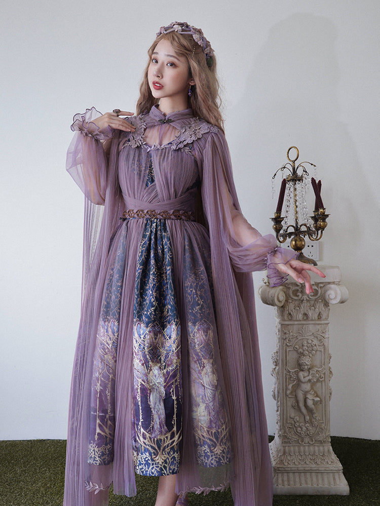 (Buy for me) FunCcino~Dense Forest Corridor~Elegant Lolita Jumper Dress 7582:83974