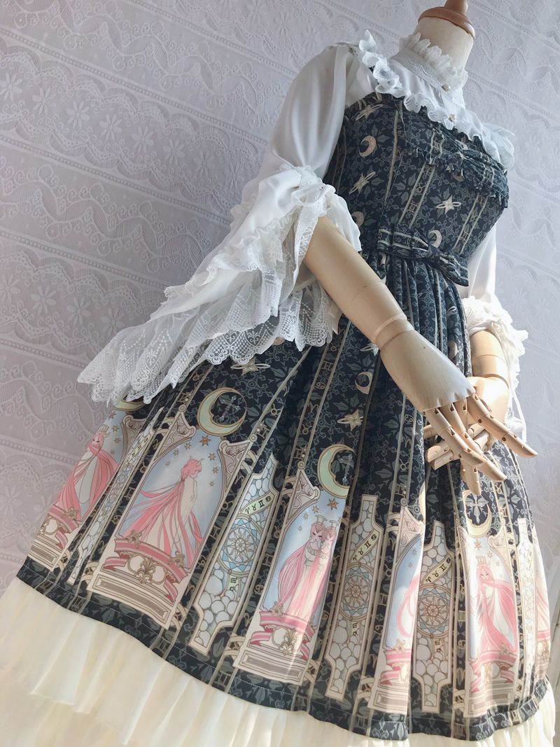 Yilia - Retro Lolita Princess Sleeve Blouse