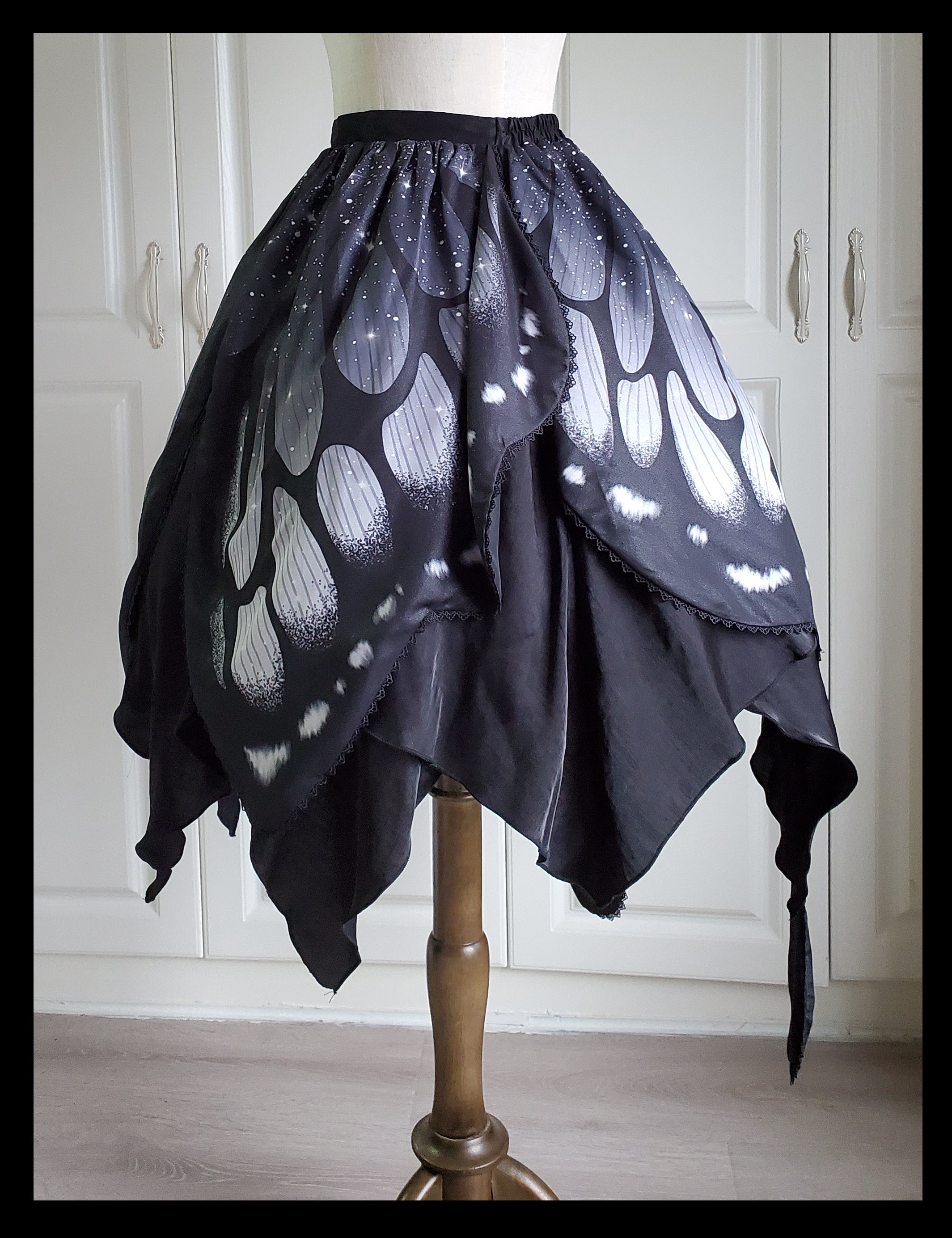 Star Fantasy - The Butterfly Effect Lace-up Punk Skirt Set