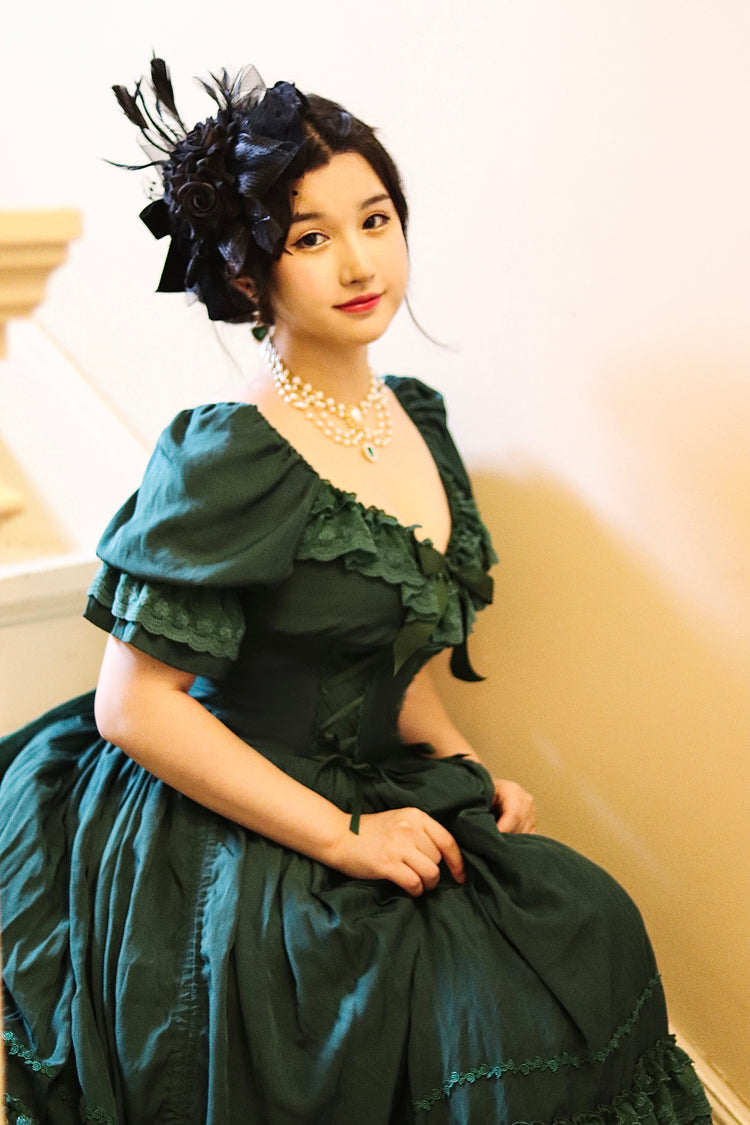 Sweet Wood - CLA Vintage French Lolita OP Dress 3802:20797