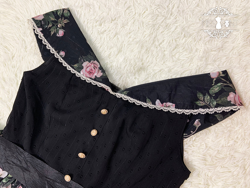 Miss Point~French Rose~Elegant Lolita JSK Dress 676:59303