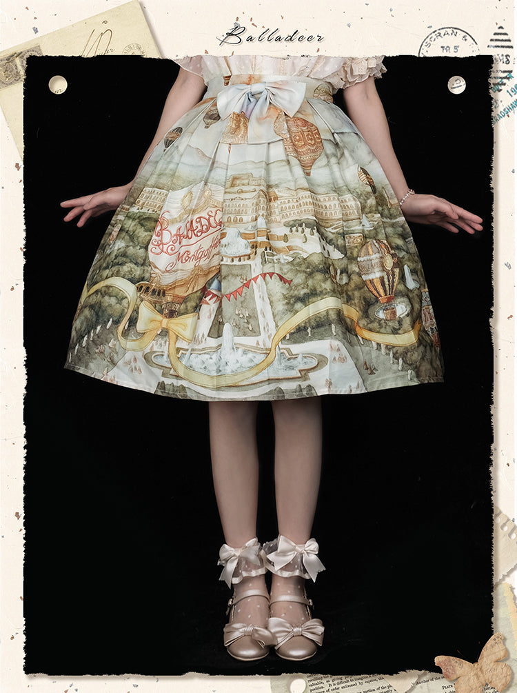 Balladeer - Watercolor Oil Painting Classic Lolita SK