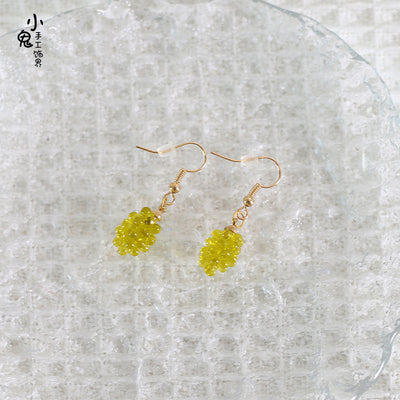 Xiaogui - Grapery Lolita Earring Necklace Lolita Accessory No.6 green earrings