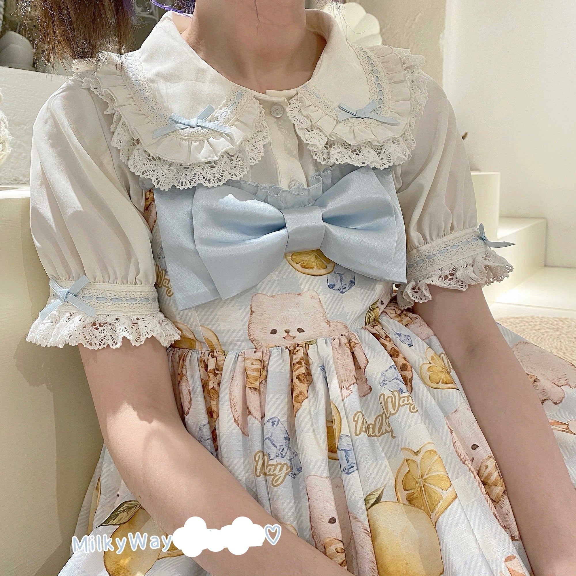 Milky Way - Lemon Puppy Lolita JSK Dress