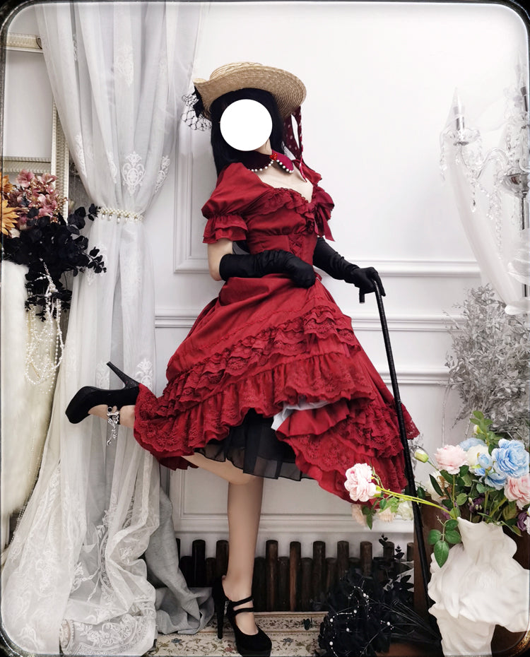 Sweet Wood - CLA Vintage French Lolita OP Dress 3802:20839