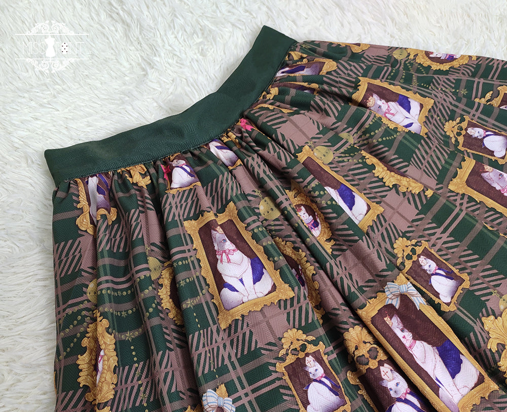 Miss Point~Christmas Preppy Style Velvet Lolita SK Vest Set 3690:22671