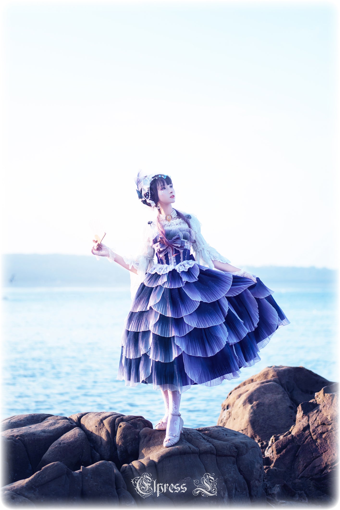 Elpress L - Fish Scale - Elegant Lolita JSK