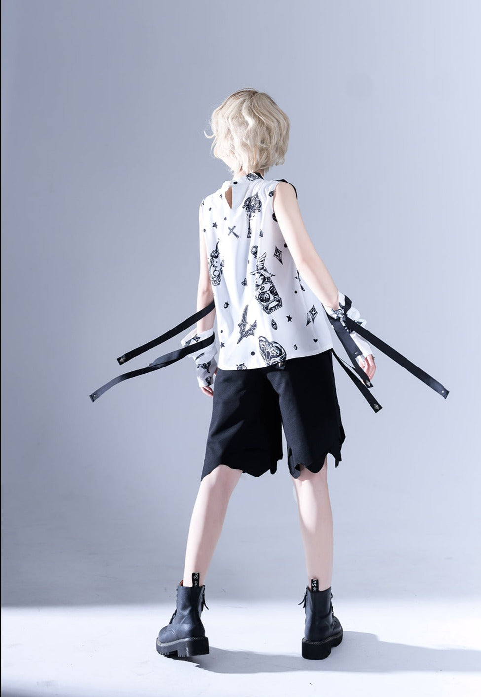 Princess Chronicles - Shadow Story - Sleeveless Ouji Lolita Shirt