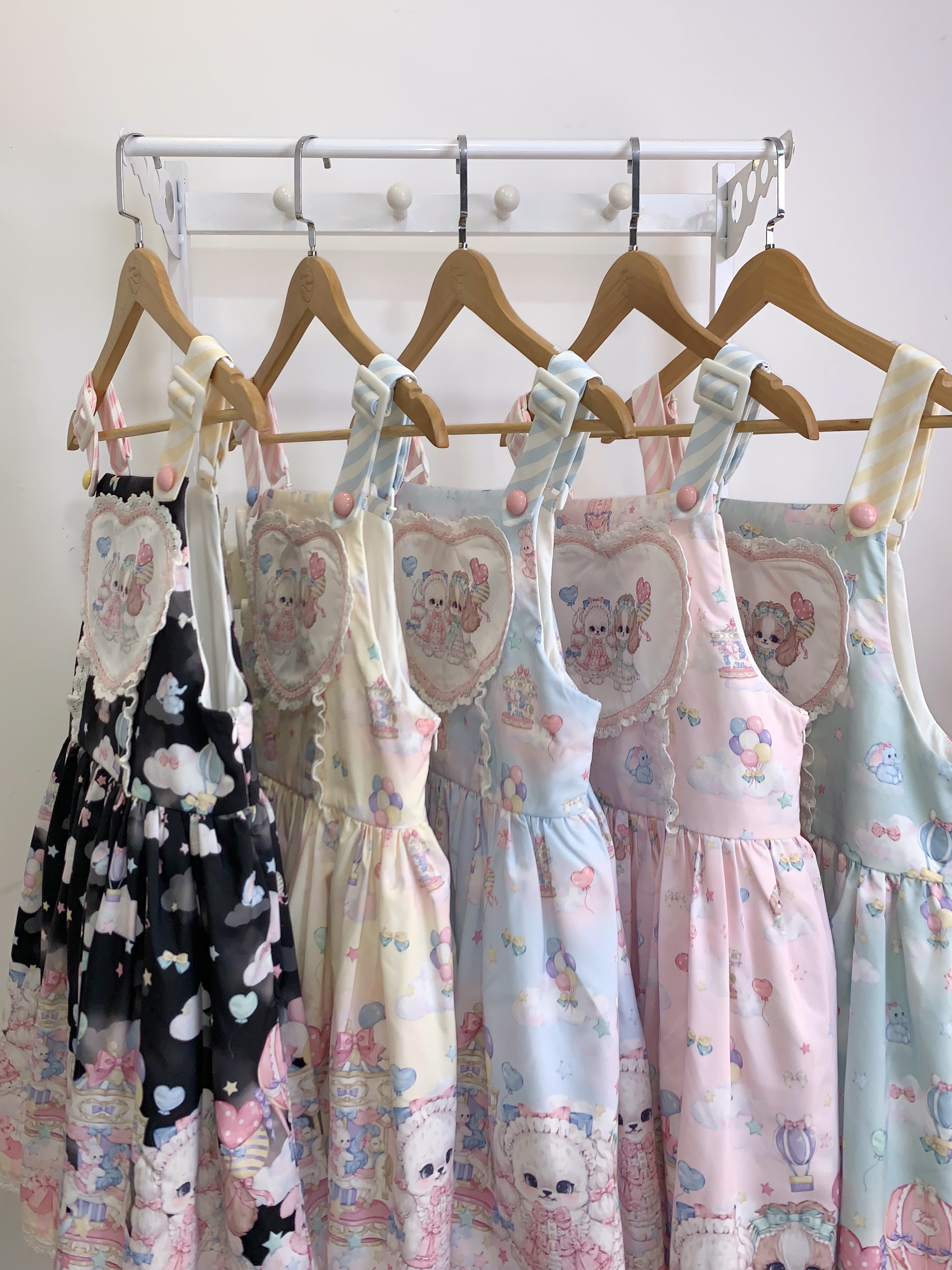 (Buyforme)DreamWhale~Puppy Parks~Sweet Lolita Kawaii Puppy Lolita Salopette 12228:138982