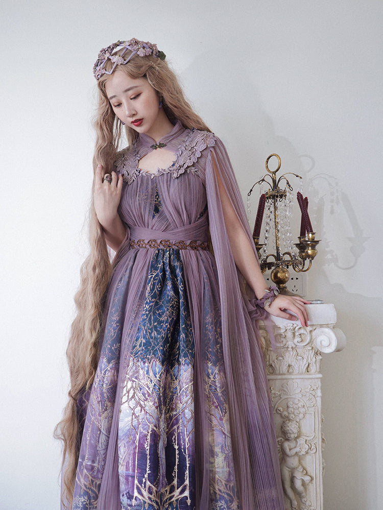 (Buy for me) FunCcino~Dense Forest Corridor~Elegant Lolita Jumper Dress 7582:83980