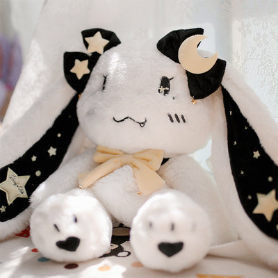 LovelyLota - KOKO Devil Rabbit - Kawaii Furry Rabbit Lolita Bag white black
