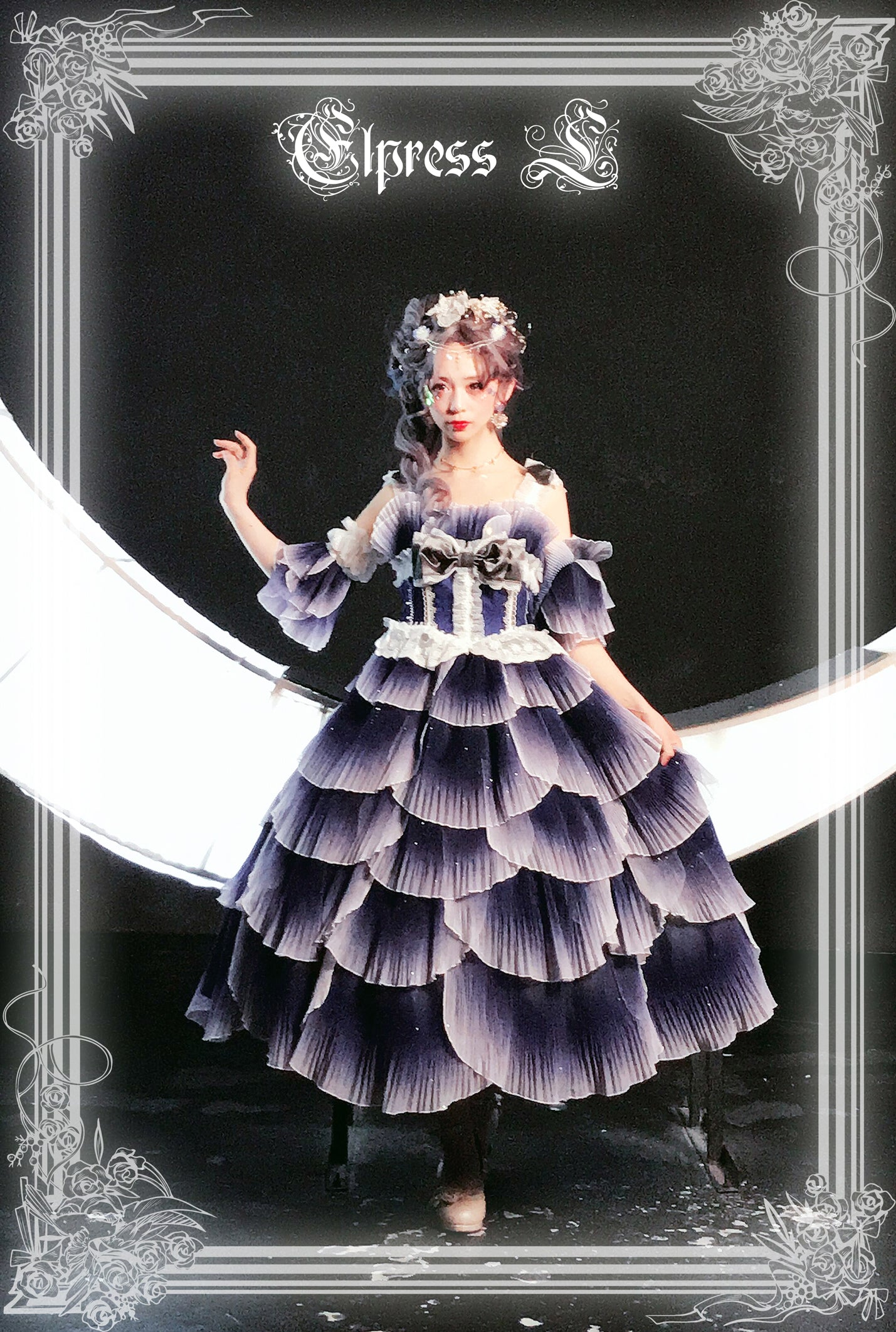 Elpress L~Fish Scale~Elegant Lolita JSK 488:83174