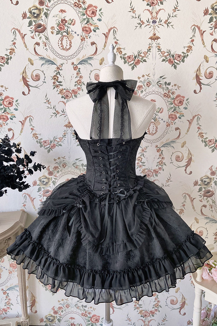 Alice Girl - Cross Maiden - Gothic Lolita Dress, Ballet Halterneck Lolita JSK 104:66885
