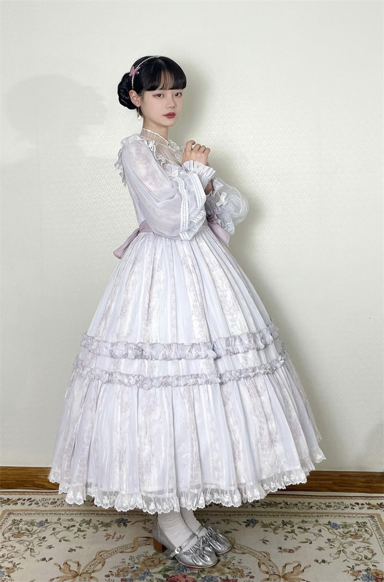 Letters from Unknown Star~Unknown Star~Winter Elegant Lolita Dress 11508:131420