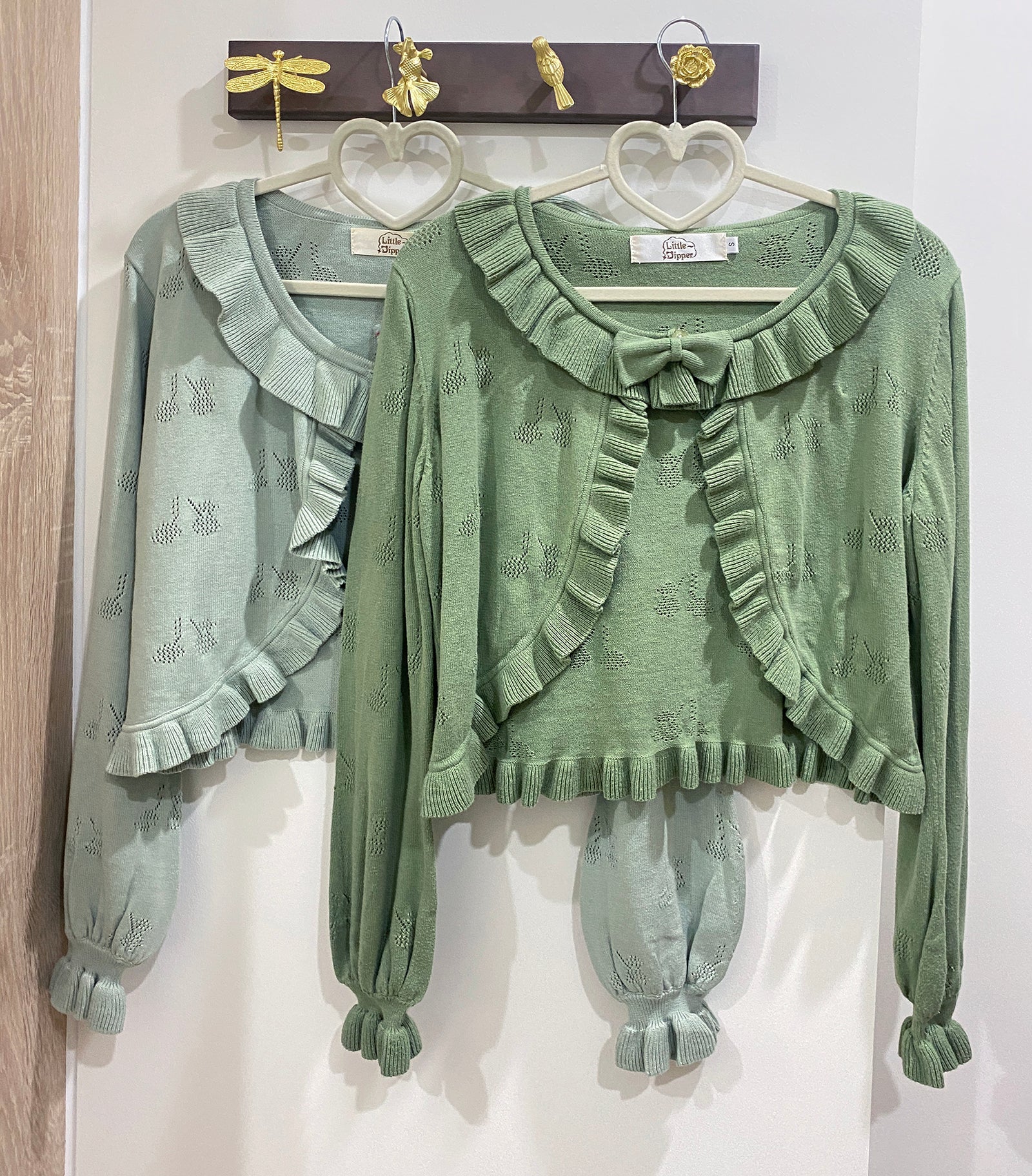 Little Dipper - Sweet Lolita Coat Long-sleeved Cotton Cardigan 4470:162576