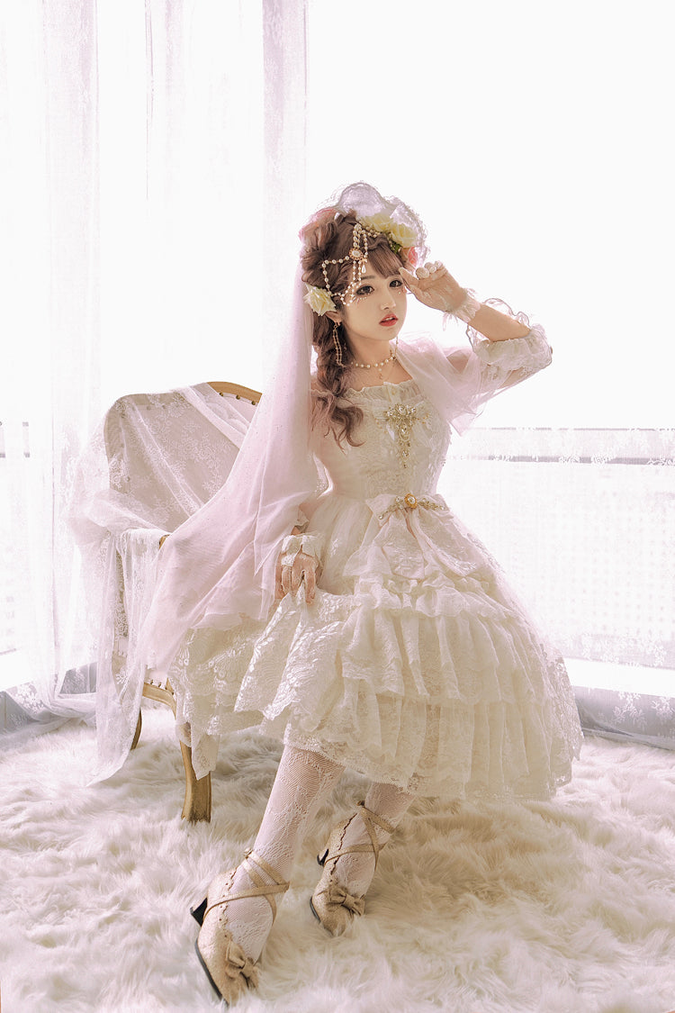 Sweet Wood - Secret Garden In Midsummer - Elegant Lolita Bridal JSK 7694:84462