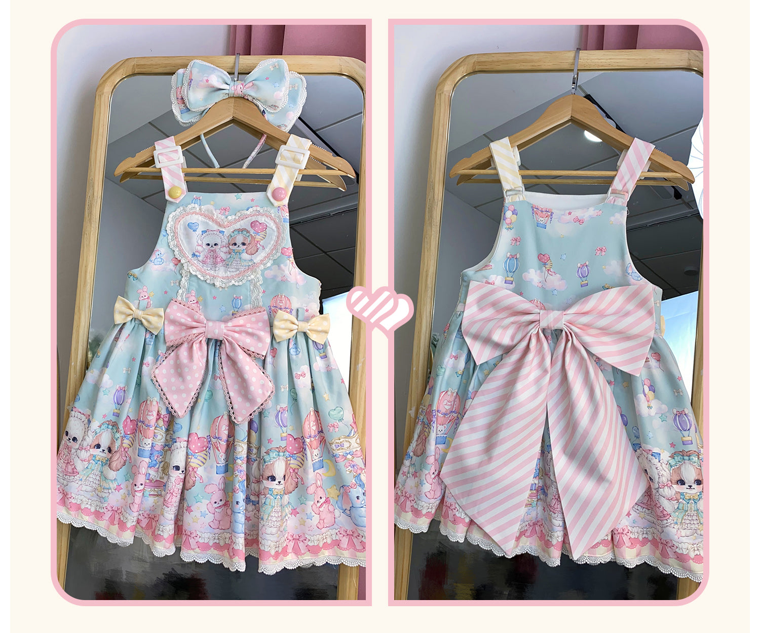 (Buyforme)DreamWhale~Puppy Parks~Sweet Lolita Kawaii Puppy Lolita Salopette 12228:138972