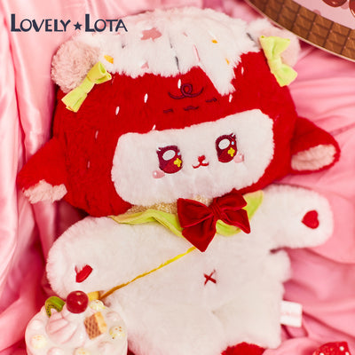 LovelyLota - KOKO Devil Rabbit - Kawaii Furry Rabbit Lolita Bag strawberry bear