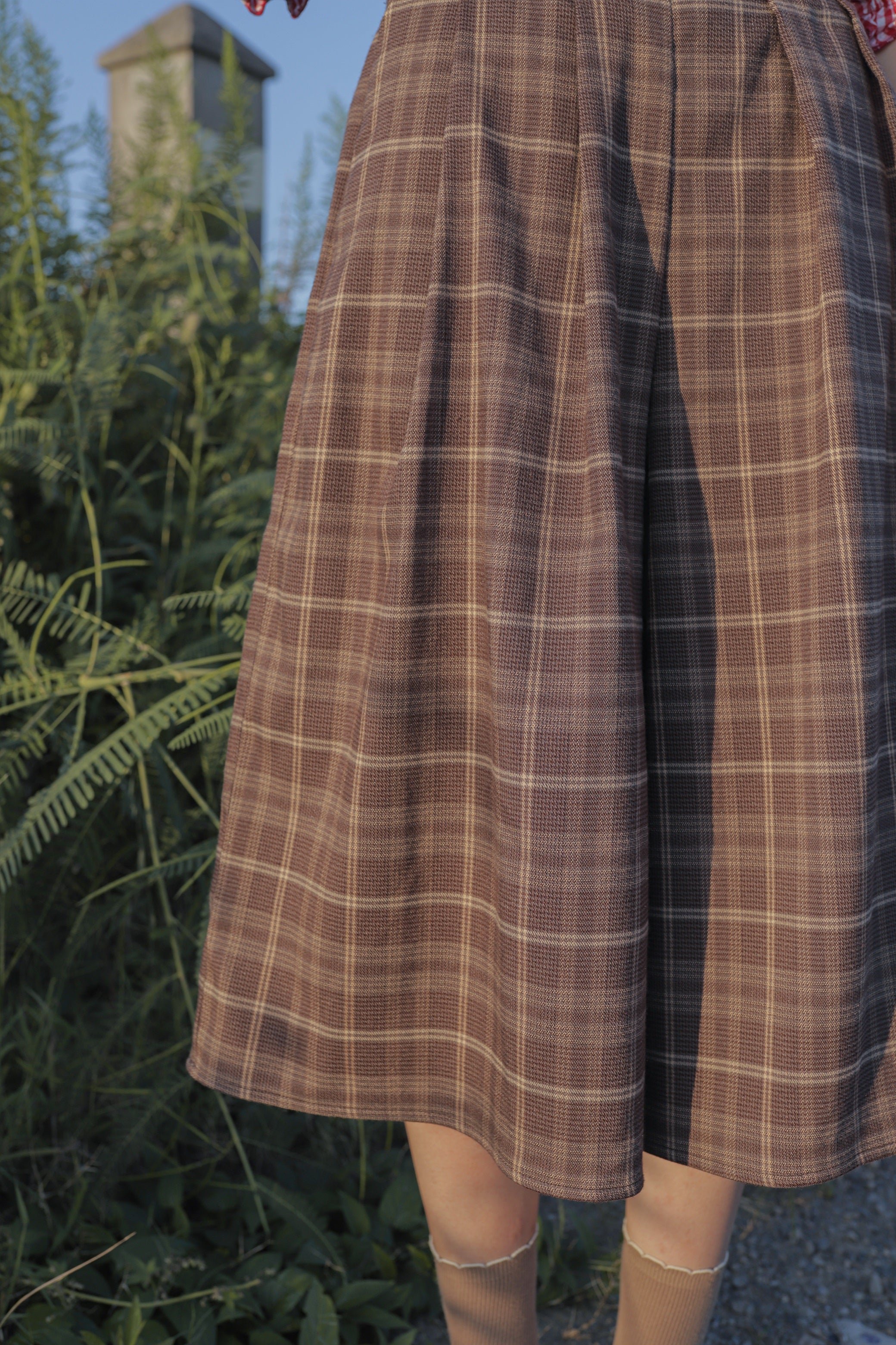 YuanSu - Vintage Loose Lolita Corduroy Pants