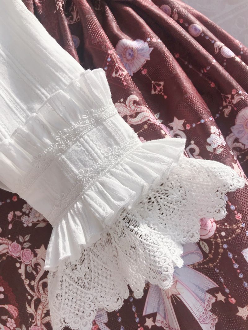 Yilia - Sweet Lolita Long Sleeve Blouse