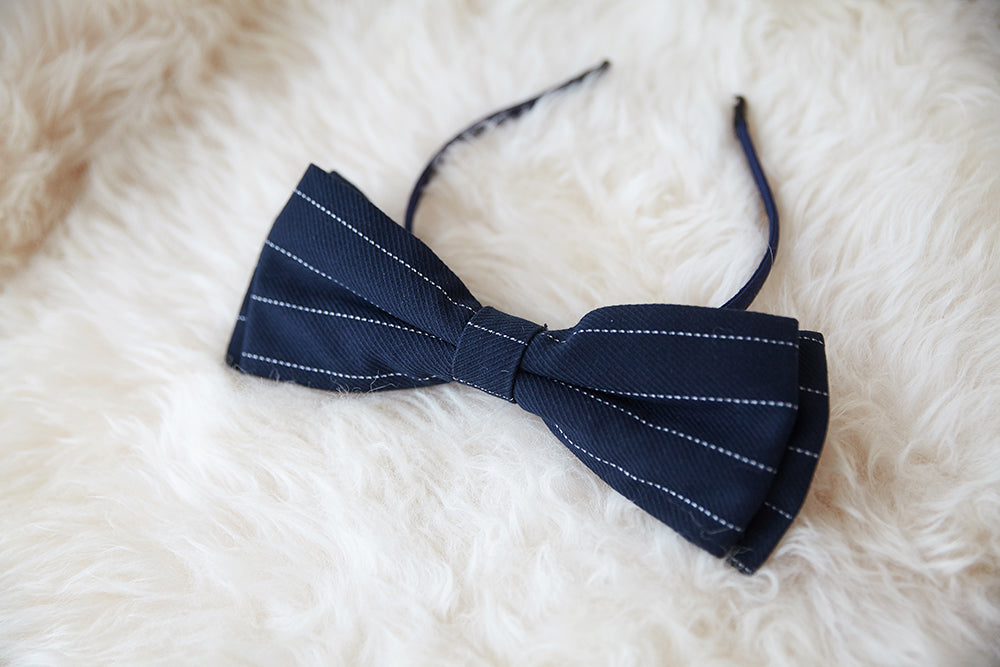 Miss point - Rose Silhouette - Lace Bow KC Lolita Accessories dark cyan KC