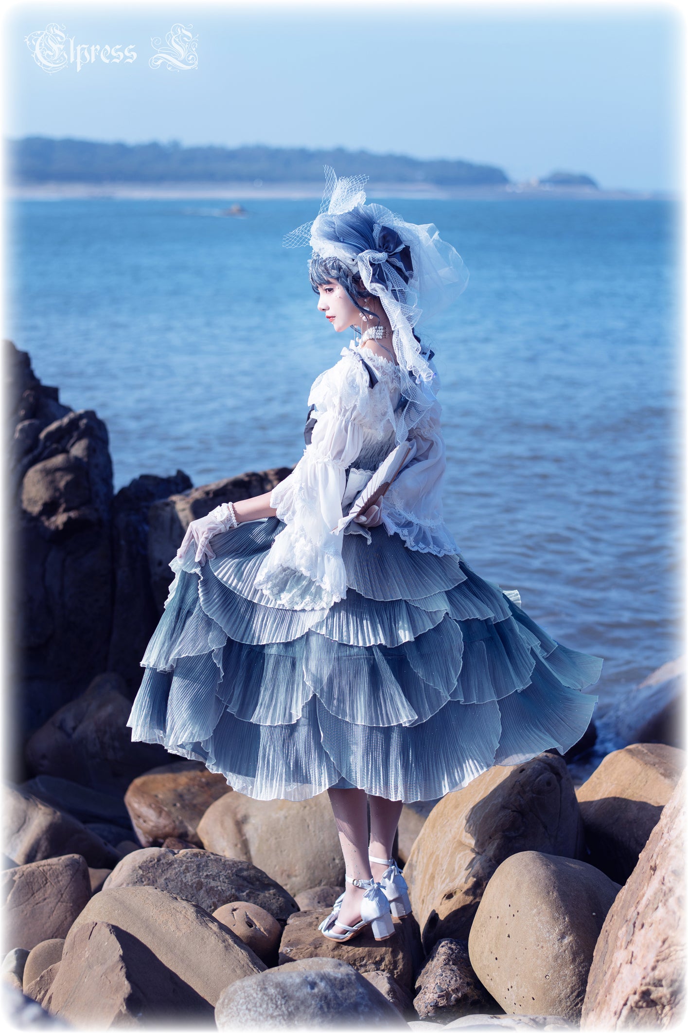 Elpress L - Fish Scale - Elegant Lolita JSK