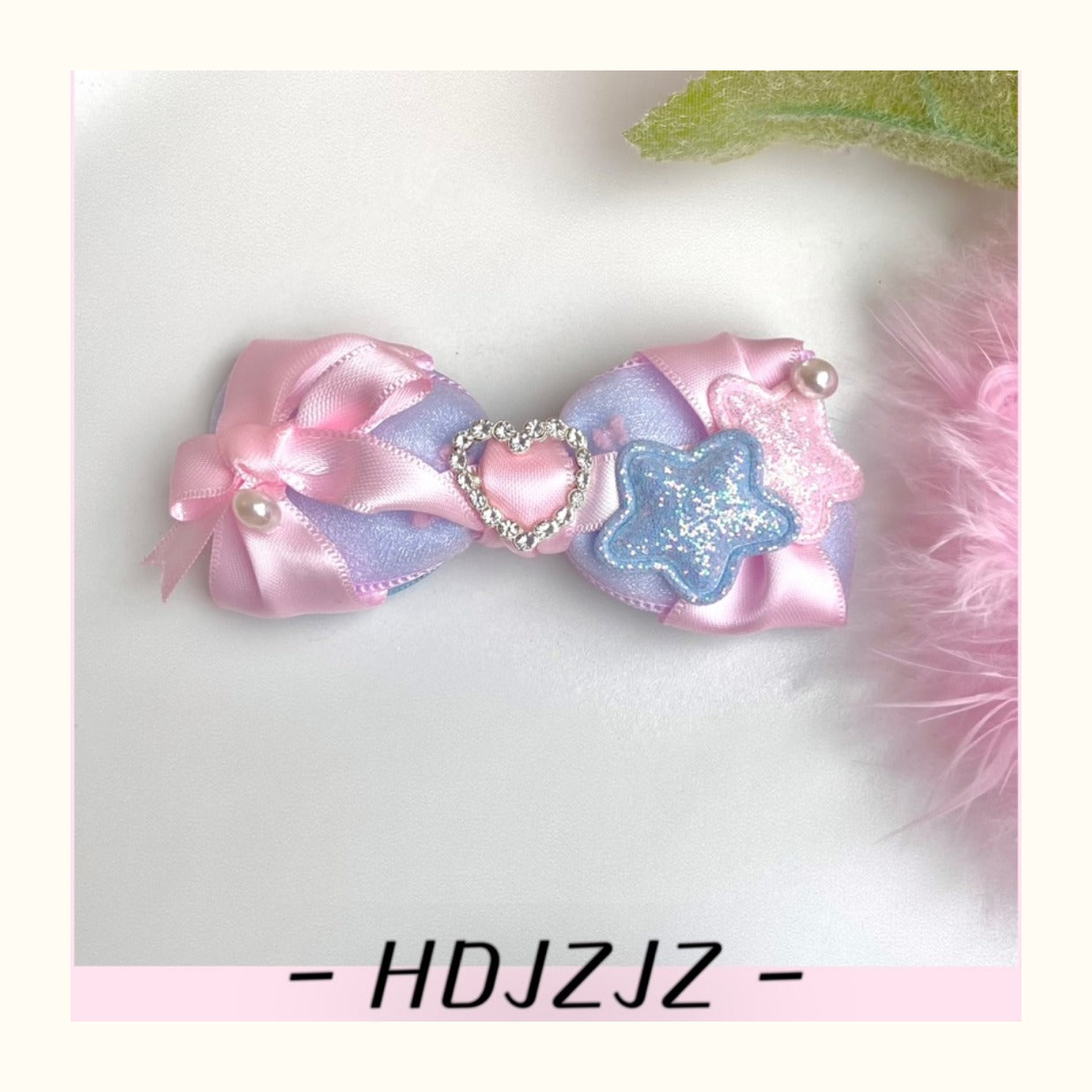 Bow Terminator - Sweet Lolita Headwear Handmade Hairpin