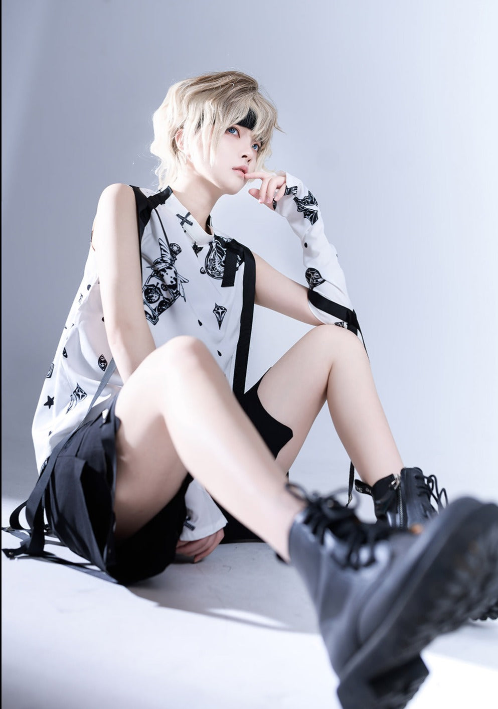 Princess Chronicles - Shadow Story - Sleeveless Ouji Lolita Shirt