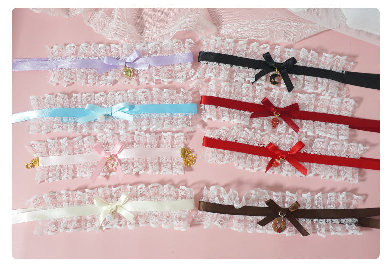 MaoJiang Handmade - Retro Lolita Bow Bracelet