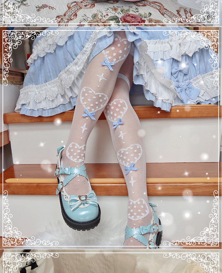 Roji roji - Super Thin Summer Lolita Knee Socks