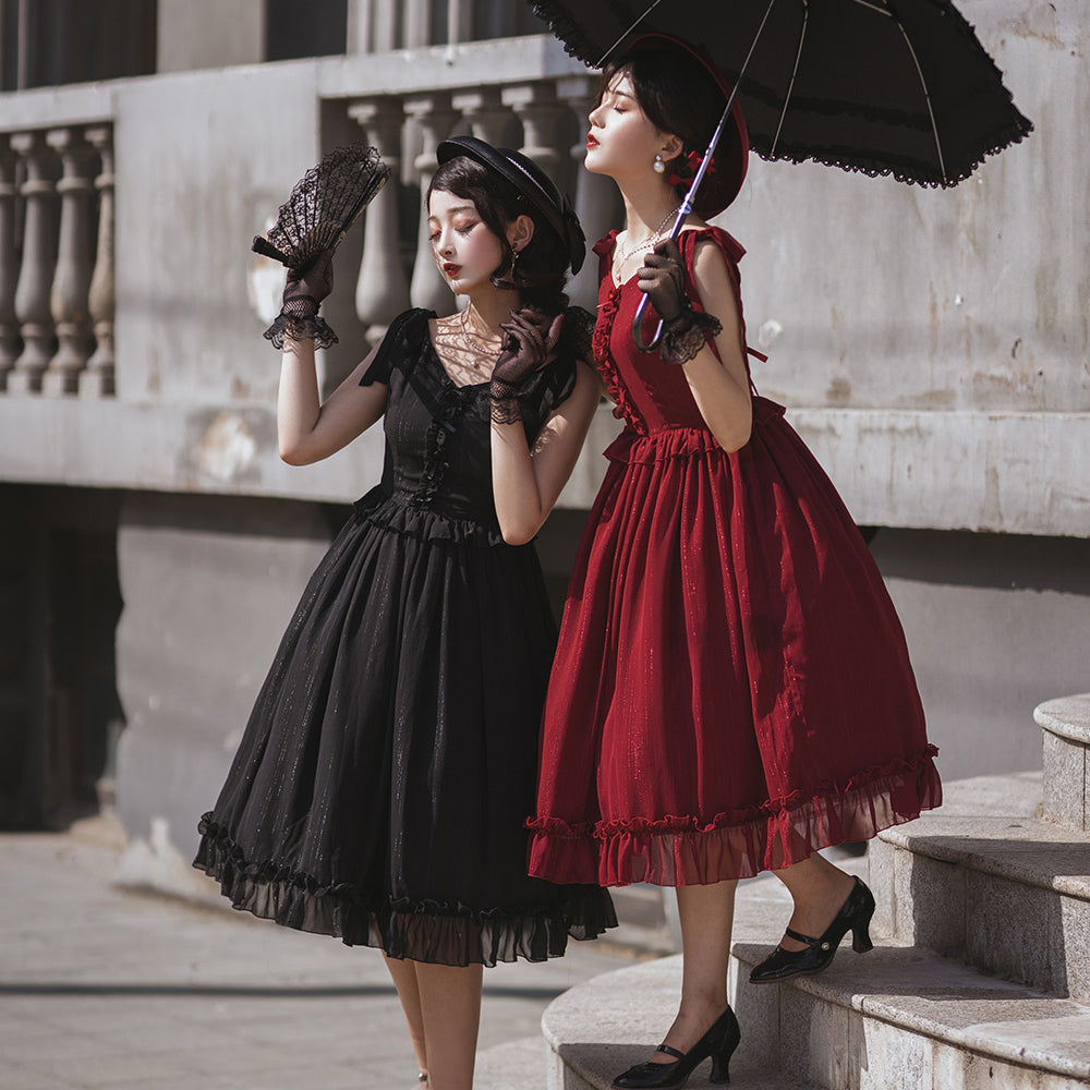 French Vintage Classic Lolita JSK