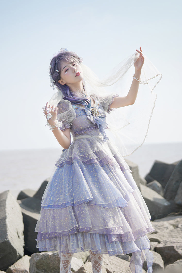 Fantastic Wind - Girl from the Deep Sea - KiraKira Chiffon Gauze Lolita OP
