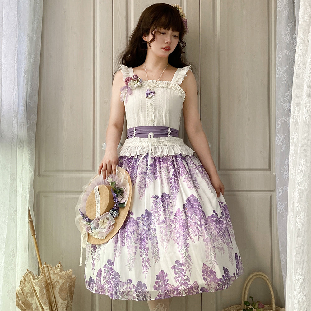 Miss Point - Midsummer Garden - Elegant Lolita Cotton Top