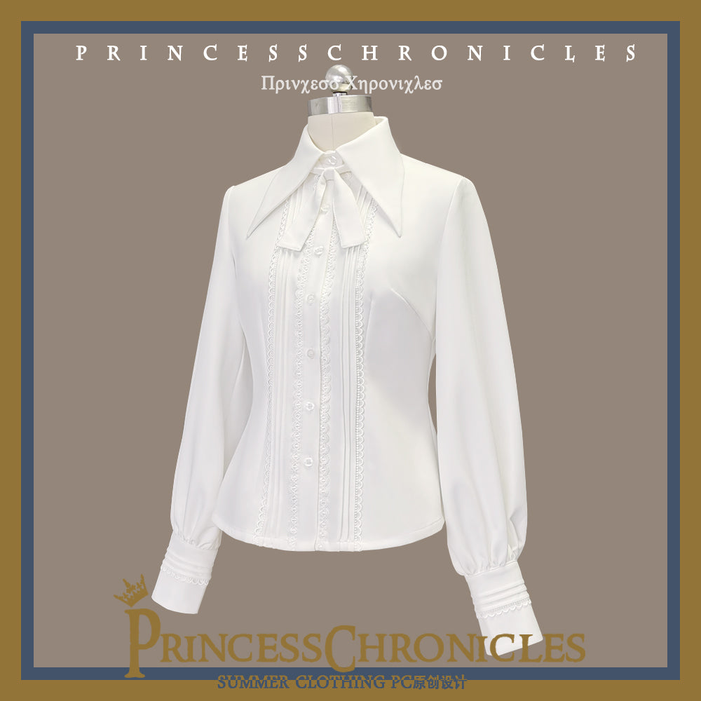 Princess Chronicles - Retro Ouji Lolita Blouse Multicolors (L M S) 4408:11949