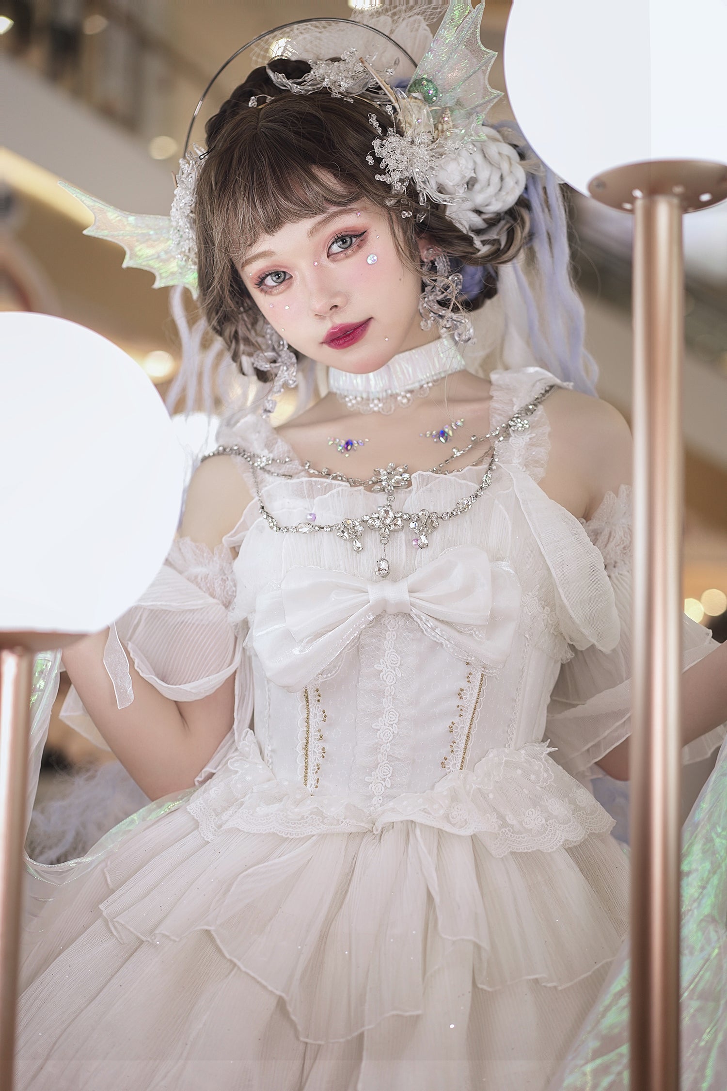 Elpress L~Fish Scale~Elegant Lolita JSK 488:83200