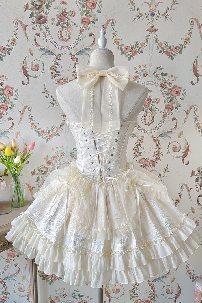 Alice Girl - Cross Maiden - Gothic Lolita Dress, Ballet Halterneck Lolita JSK 104:66913