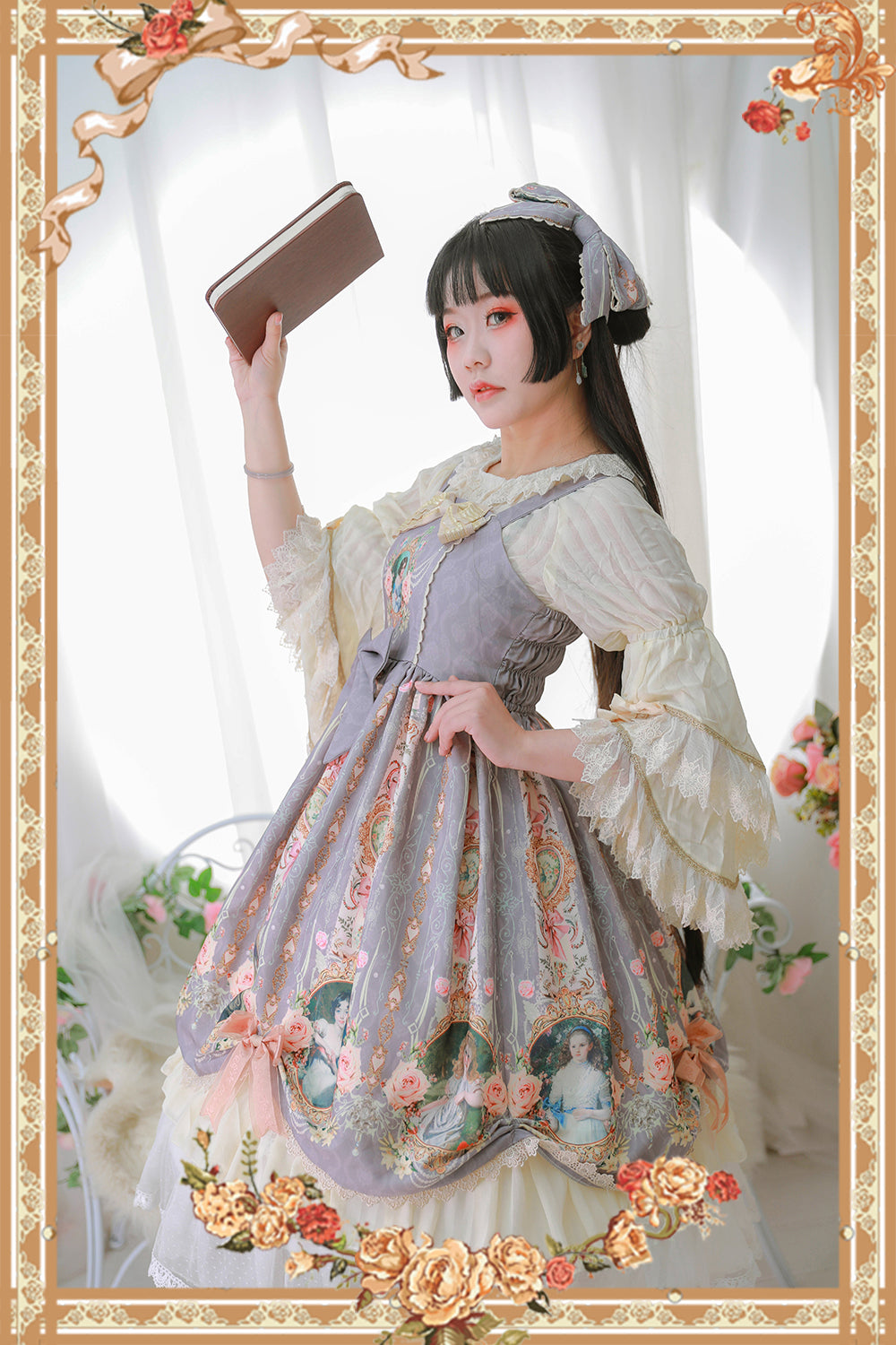 Infanta - Portrait of a Little Lady - Classic Lolita Jumper Dress