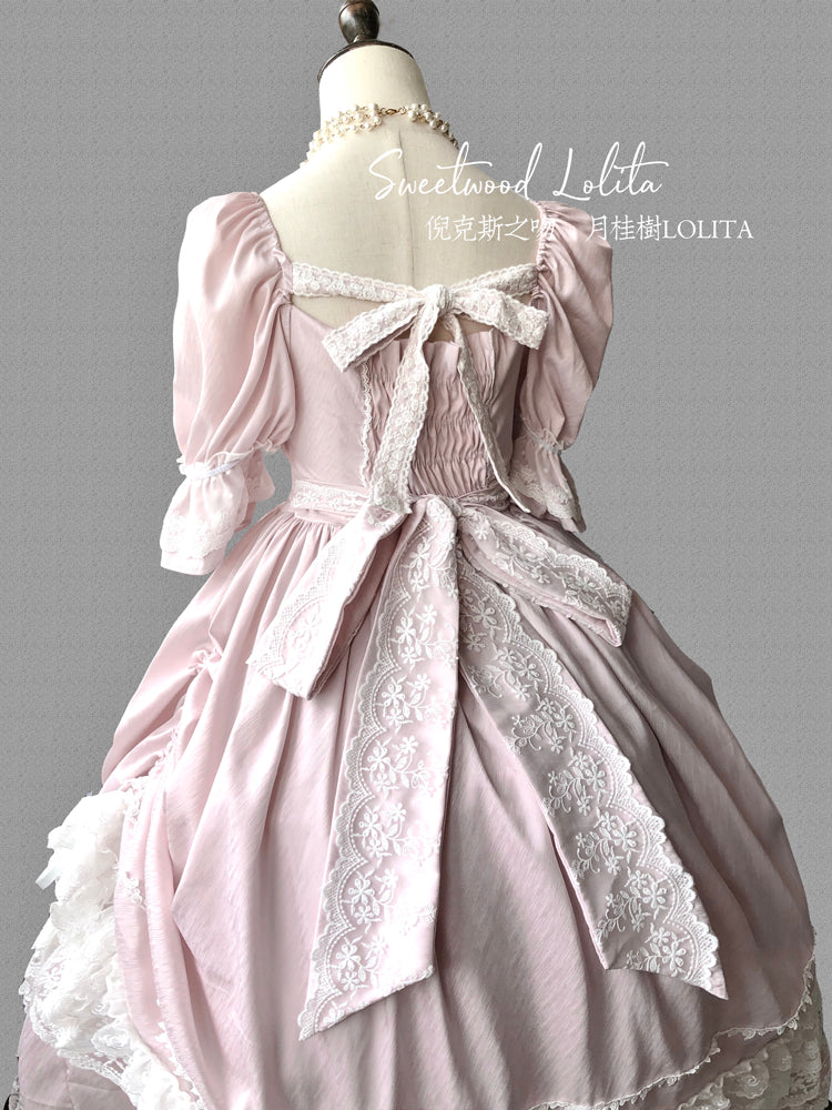 Sweet Wood - CLA Vintage French Lolita OP Dress 3802:20917