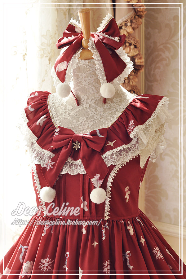 Dear Celine~Christmas Eve Gift Lolita Headband KC   