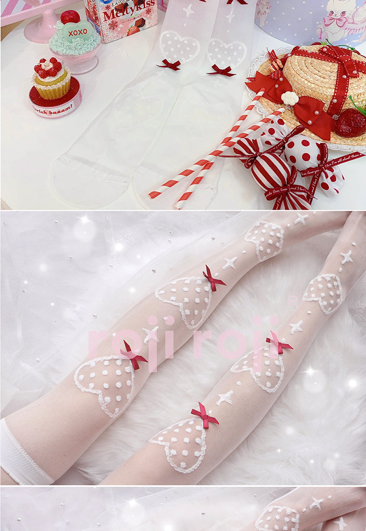 Roji roji - Super Thin Summer Lolita Knee Socks