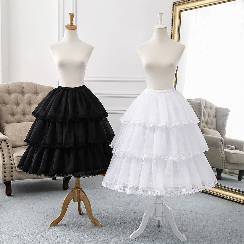 Your Princess - Lolita Adjustable Puffy Petticoat, Fishbone Support