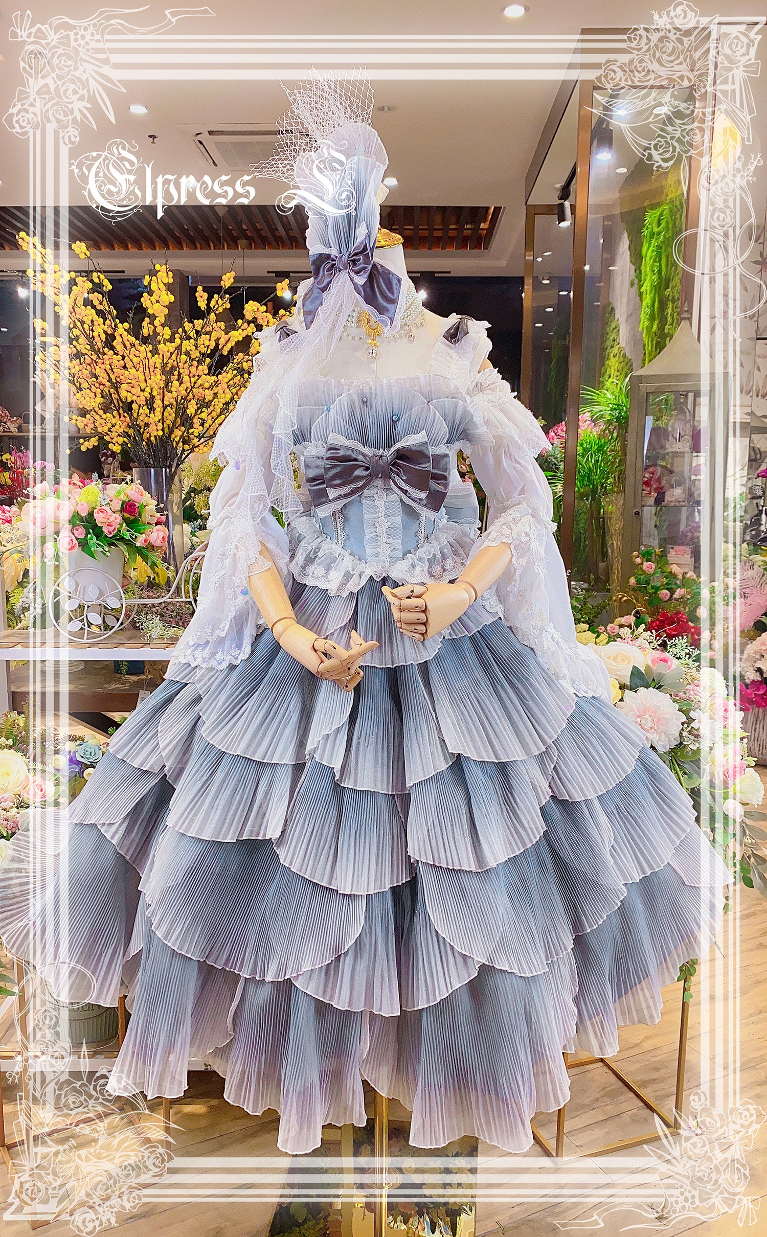 Elpress L~Fish Scale~Elegant Lolita JSK 488:83184