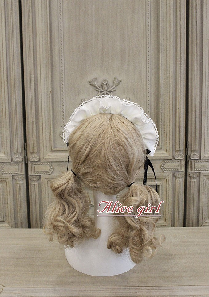 Alice Girl~Sweet Lolita Headdress~Aili Housekeeper Hairband   