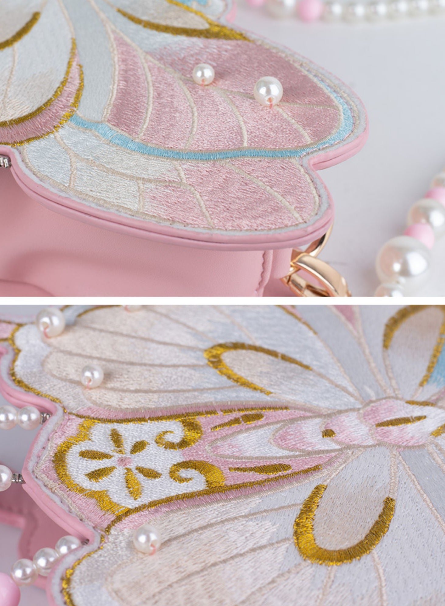 Butterfly - Chinese Qi Lolita Butterfly Bag 1420:50945