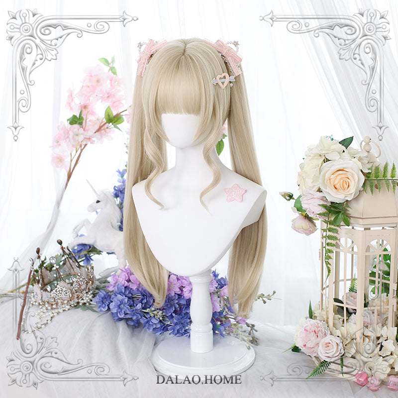 Lolita wig Amazon.com : SCORRO Long Hair Wig Gradient Color Black-blue  main image 2